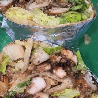 Jerk Chicken Salad Wrap